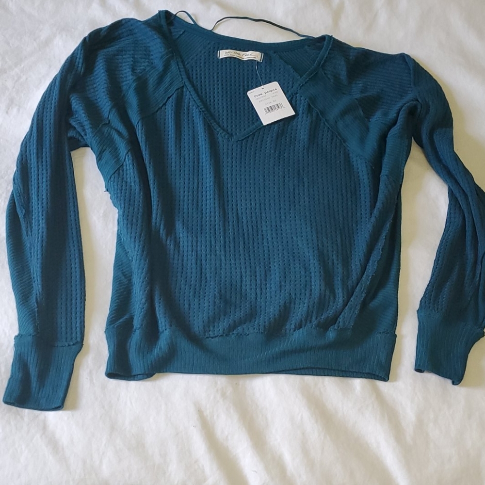 Free people top xs oversized